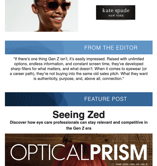 Optical Announcements You Don’t Want to Miss! – Eyewatch | June 4, 2025